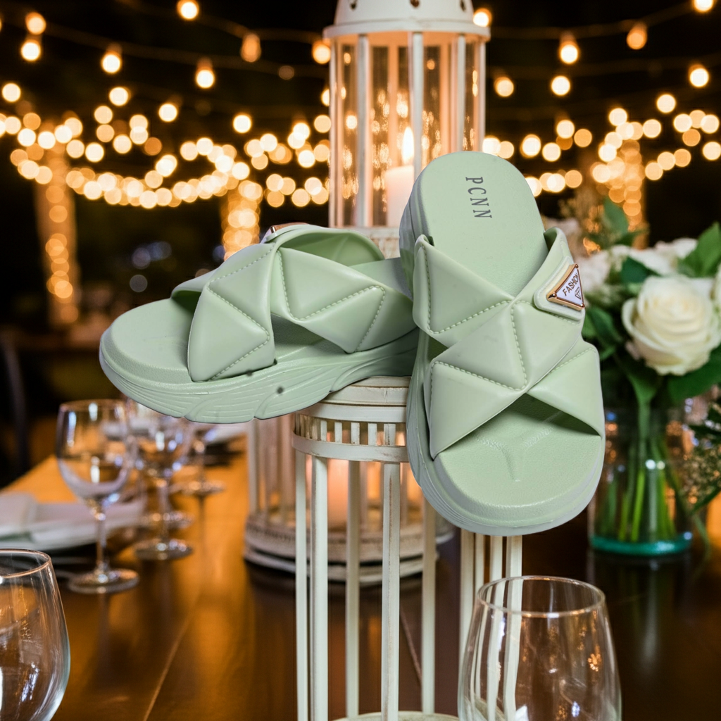 Cross Tangling Slipper | Women Slipper - Pakchinapcnn