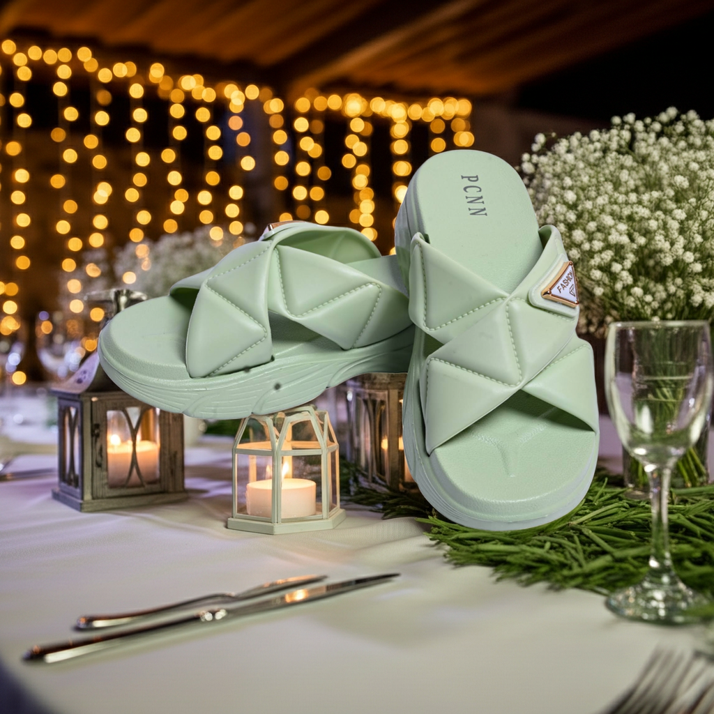 Cross Tangling Slipper | Women Slipper - Pakchinapcnn